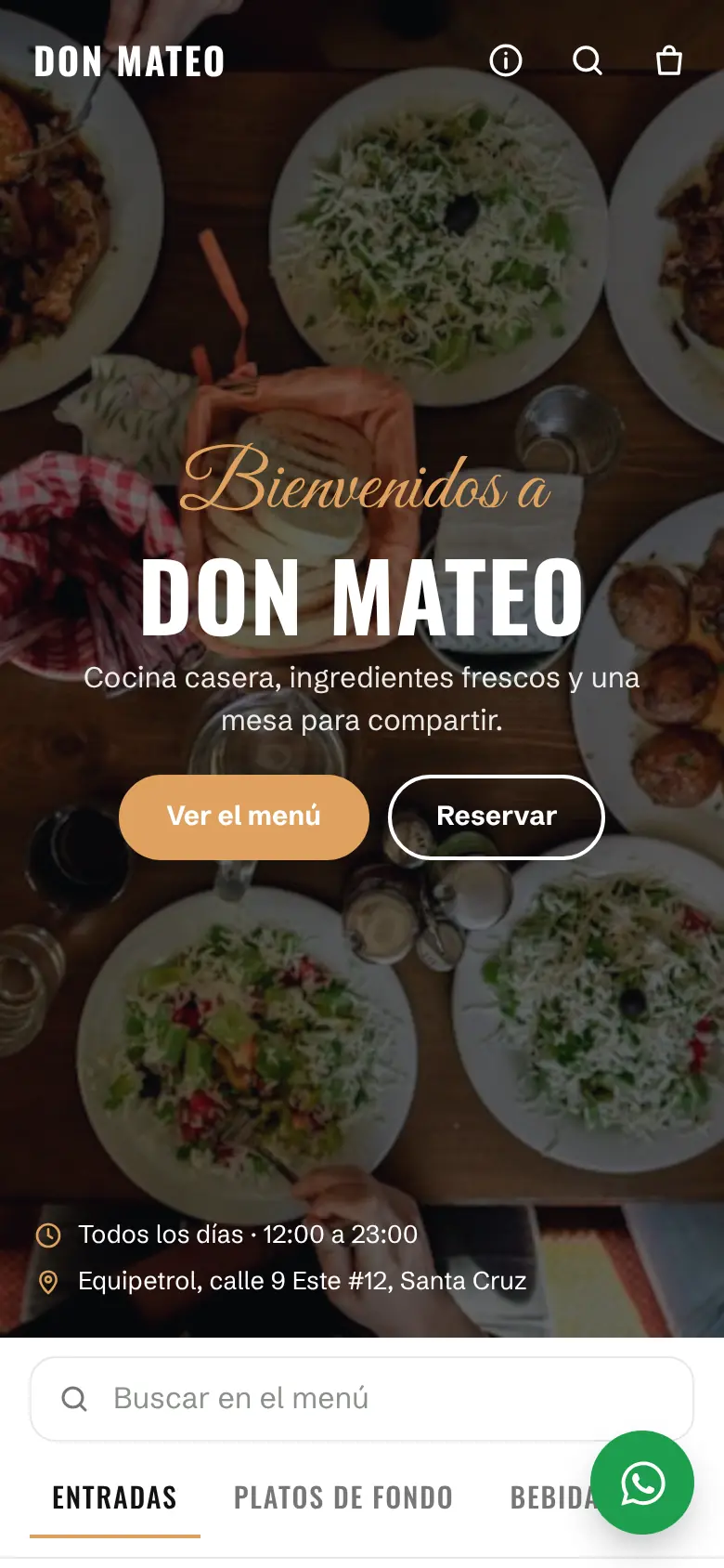 Plantilla Restaurante